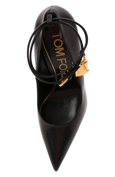 Кожаные туфли padlock TOM FORD, арт. W2271T-LKD002, фото 5