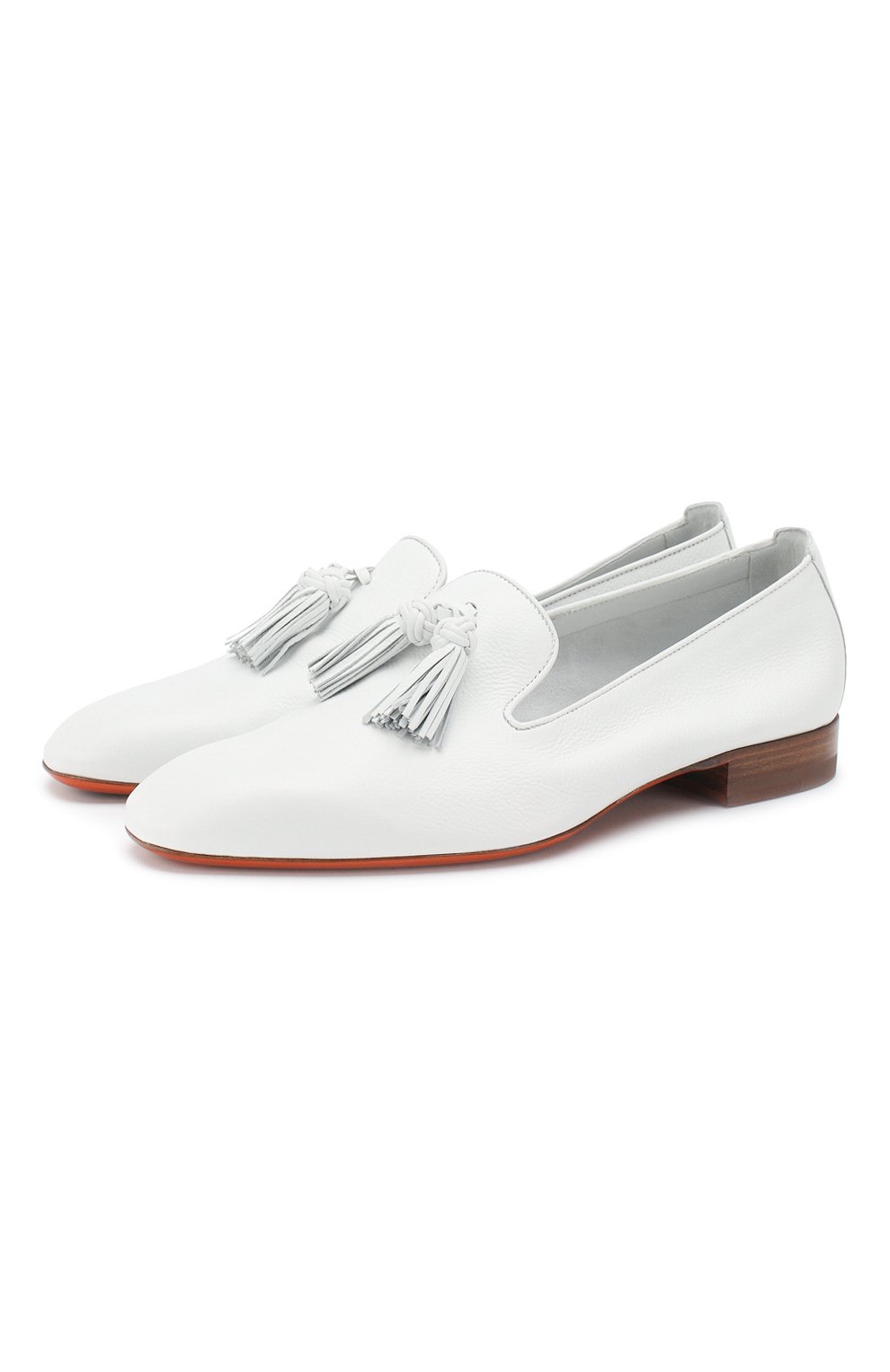 Кожаные лоферы SANTONI, арт. WUBV56329HI1SGLYI70, фото 1