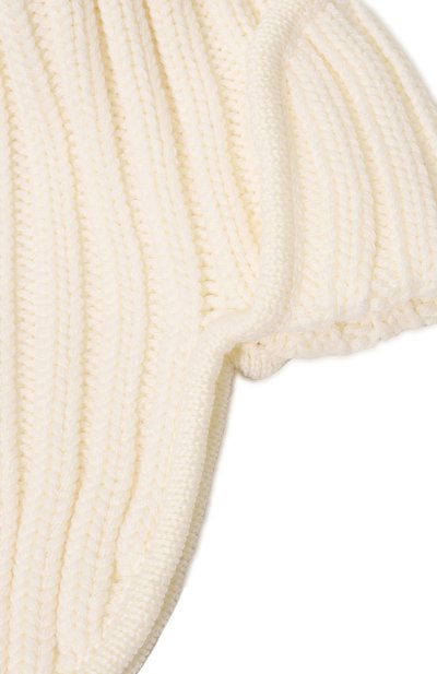 Шерстяная шапка CATYA молочного цвета по цене 15050 руб., арт. 425742, фото 3 Шерстяная шапка CATYA, арт. 425742, фото 3