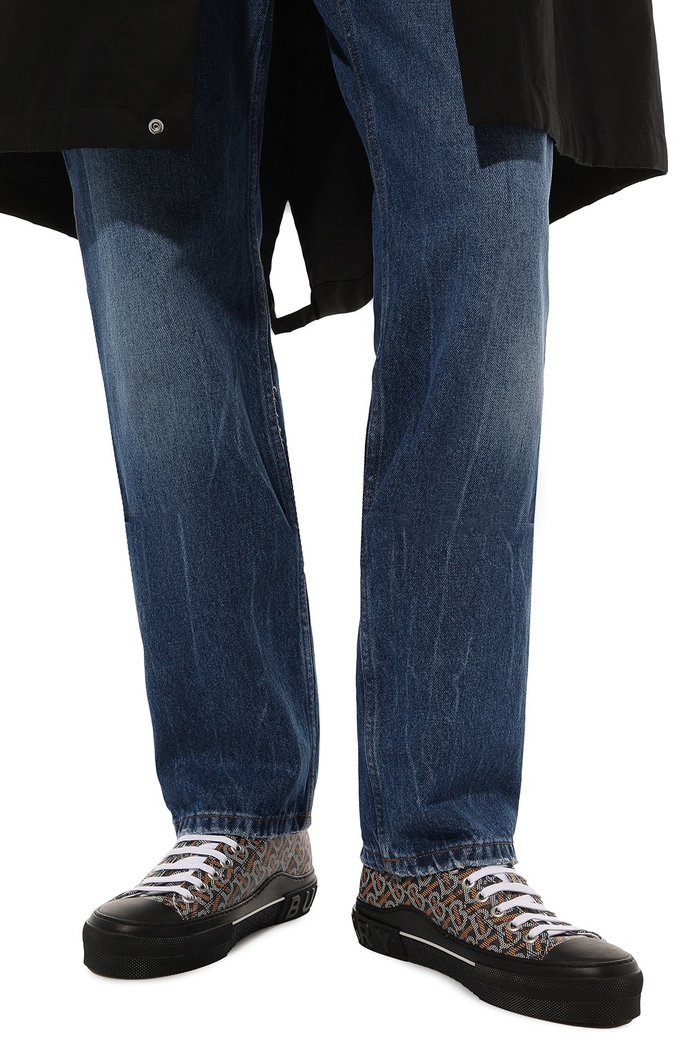 Кеды из экокожи jack BURBERRY, арт. 8059253, фото 3