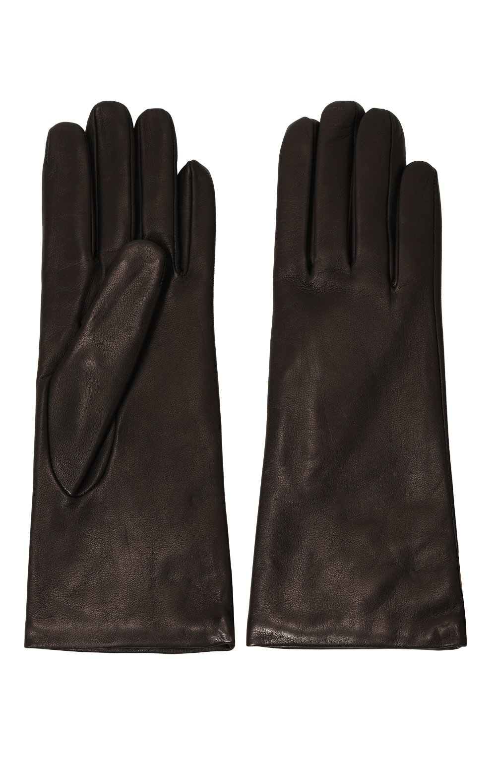 Кожаные перчатки MANZONI24 черного цвета по цене 18500 руб., арт. 24MGUANTI-NX, фото 2 Кожаные перчатки MANZONI24, арт. 24MGUANTI-NX, фото 2