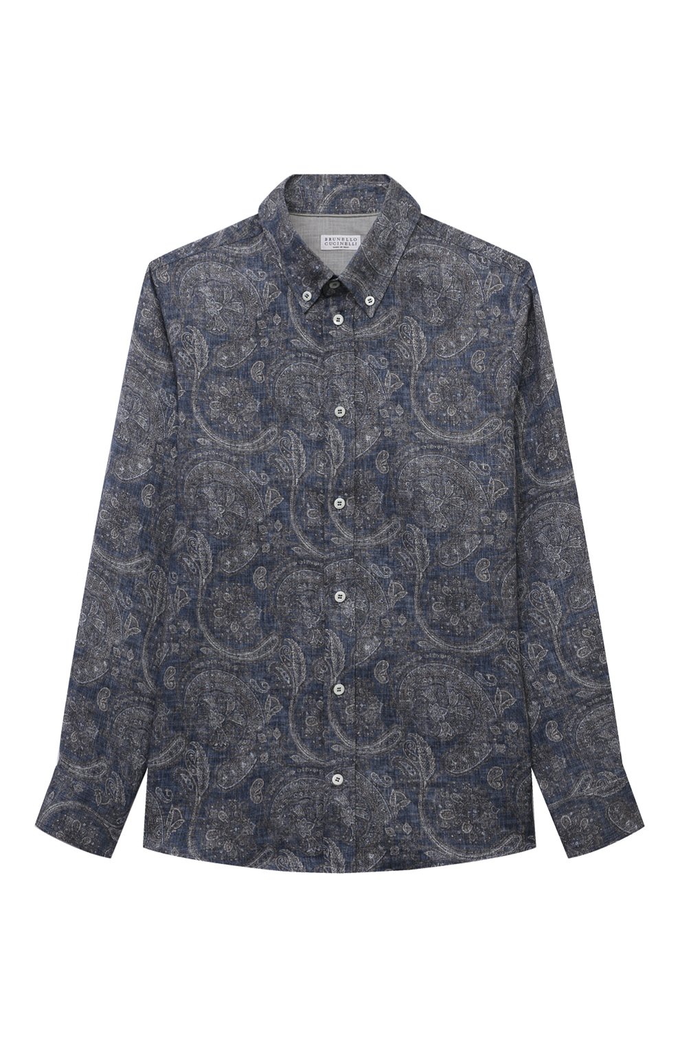 Льняная рубашка BRUNELLO CUCINELLI, арт. BM656C300C, фото 1