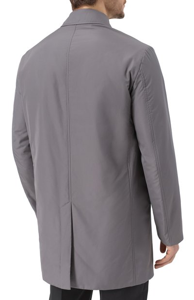 Плащ CANALI серого цвета по цене 135500 руб., арт. 010489U/G01121, фото 4 Плащ CANALI, арт. 010489U/G01121, фото 4