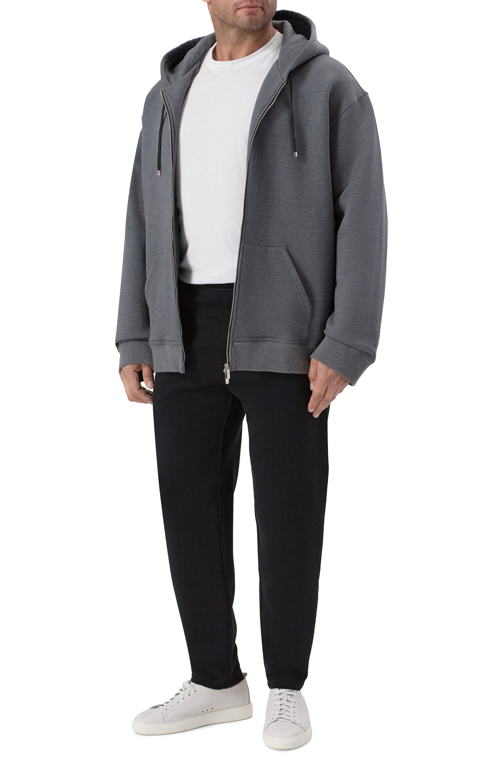 Толстовка из хлопка и шелка ZILLI, арт. SWS004M013989005U/62, фото 2