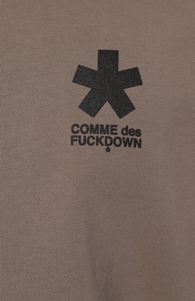 Хлопковое худи COMME DES FUCKDOWN, арт. CFABM01321, фото 5
