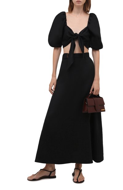 Льняная юбка FAITHFULL THE BRAND, арт. FF1671-BLK, фото 2