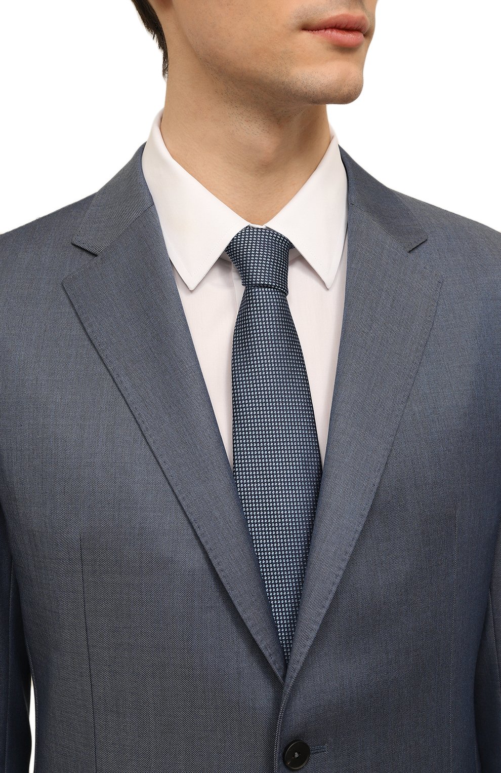 Шелковый галстук KITON, арт. UCRVKLC05H11, фото 2