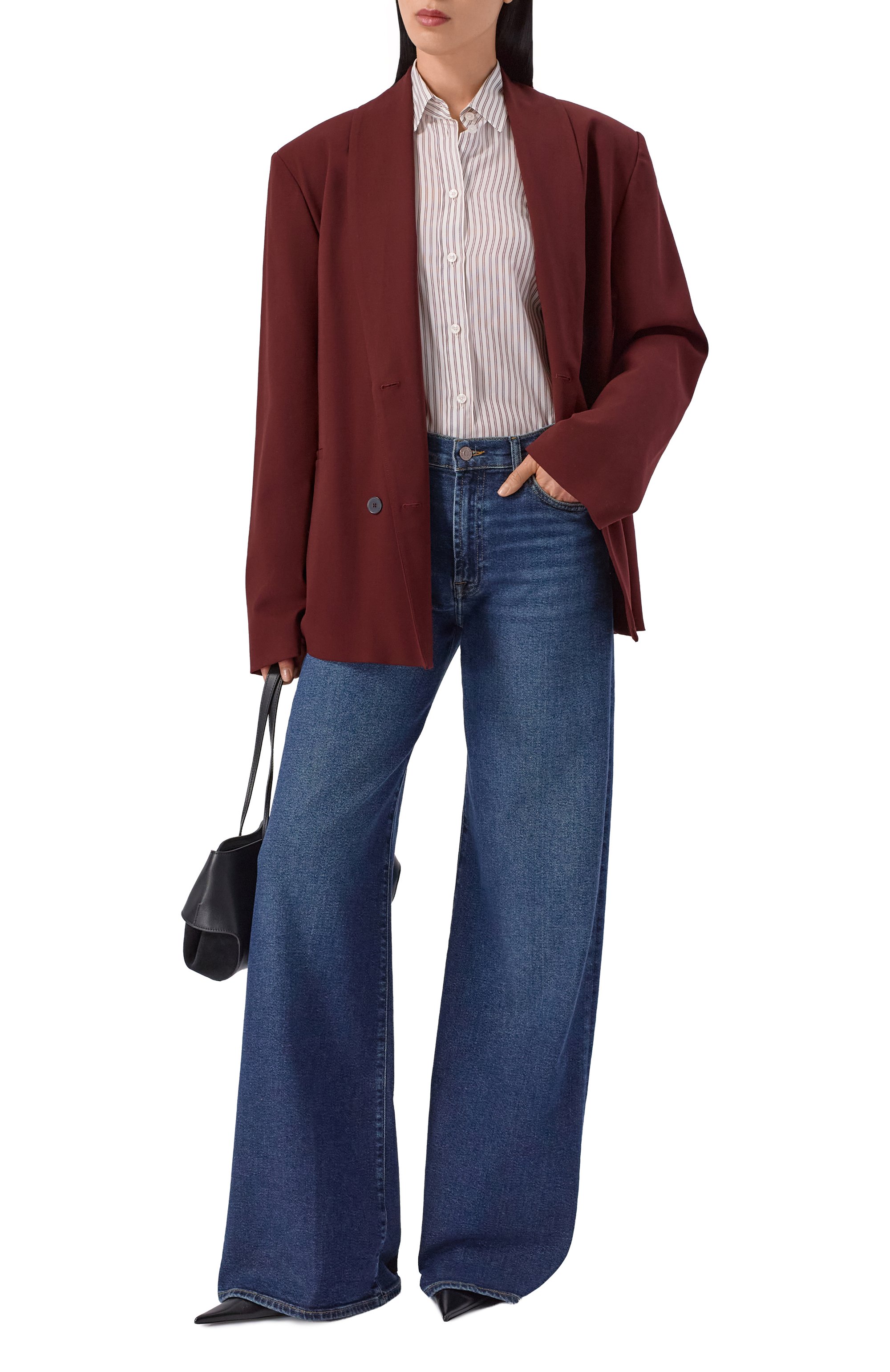 Джинсы lotta 7 FOR ALL MANKIND темно-синего цвета по цене 32950 руб., арт. 7U66SA91-CSC, фото 2 Джинсы lotta 7 FOR ALL MANKIND, арт. 7U66SA91-CSC, фото 2