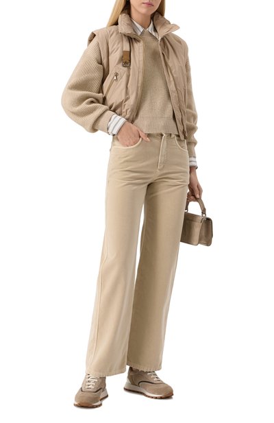 Рубашка из хлопка и шелка BRUNELLO CUCINELLI, арт. MP775MH666, фото 2