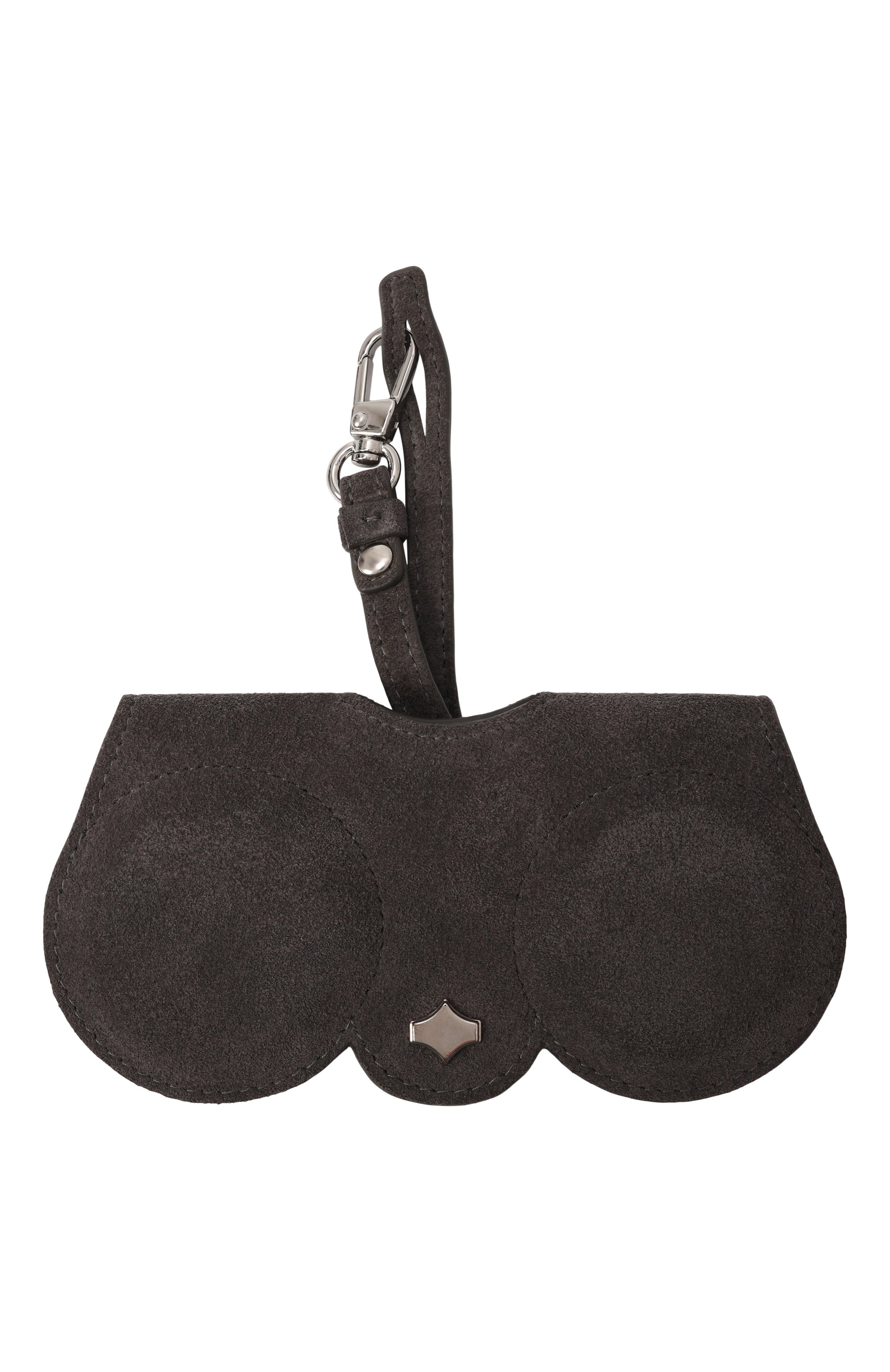Замшевый футляр для очков ANY DI, арт. SP101602 CHARC0AL SUEDE, фото 1