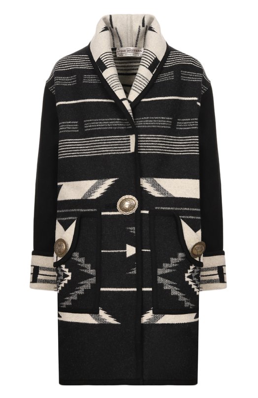 

Шерстяной кардиган Jessie Western, Чёрно-белый