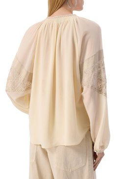 Шелковая блузка  ISABEL MARANT, арт. HT0597FA/C1J07I, фото 4