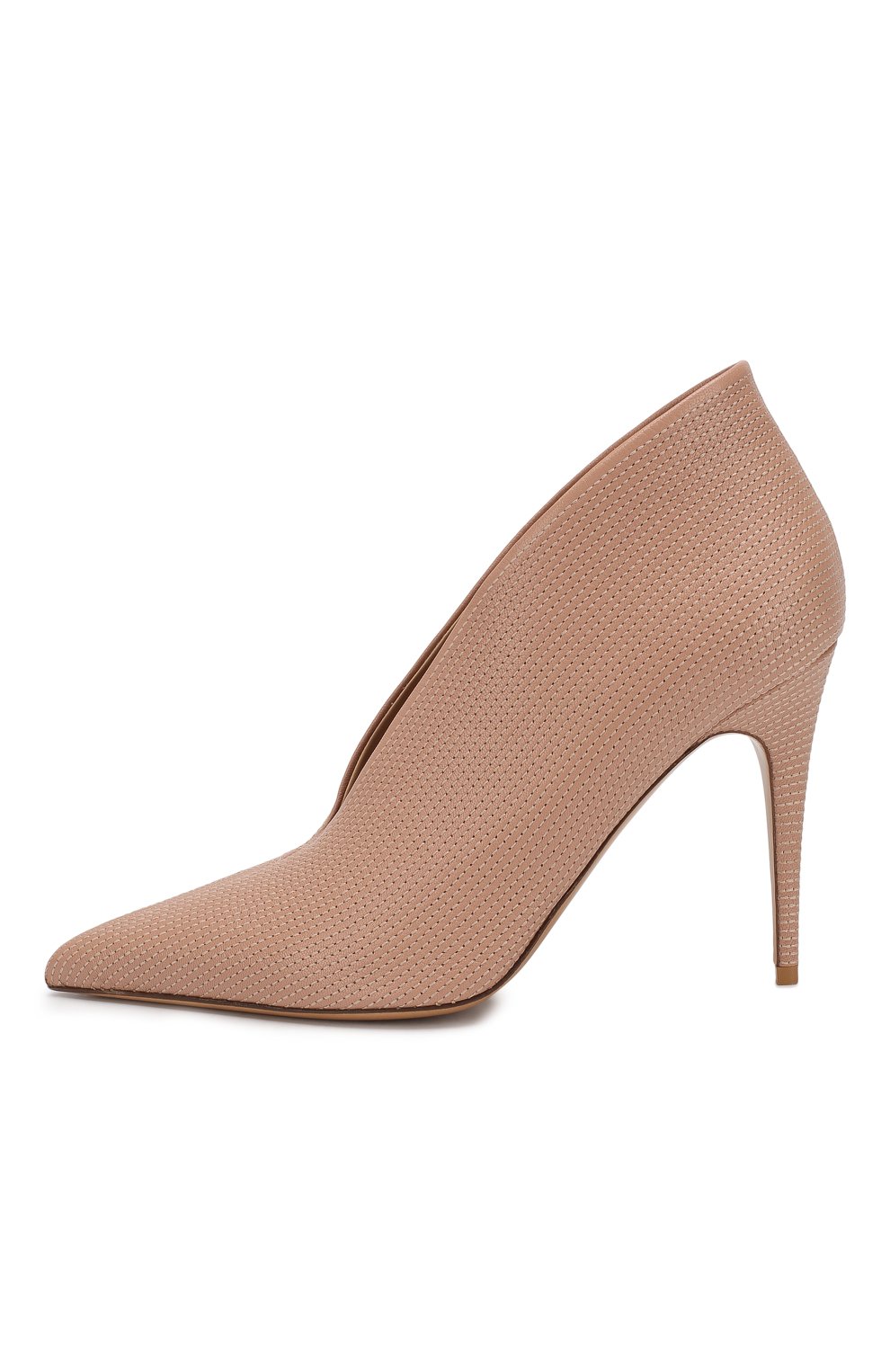 Кожаные ботильоны all stitched VALENTINO, арт. SW2S0L03/CYN, фото 3