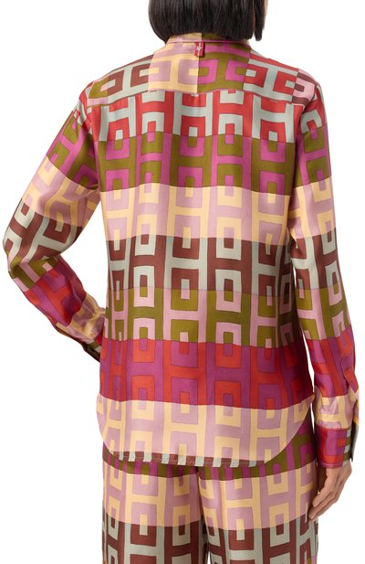 Шелковая блузка LORENA ANTONIAZZI, арт. P2565CA12A/4886, фото 4