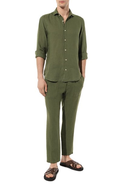 Льняная рубашка MC2 SAINT BARTH, арт. STBM/PAMPL0NA/00513D, фото 2