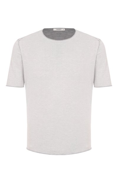 Мужской джемпер из хлопка и в�искозы TRANSIT, арт. CFUTRZ12470