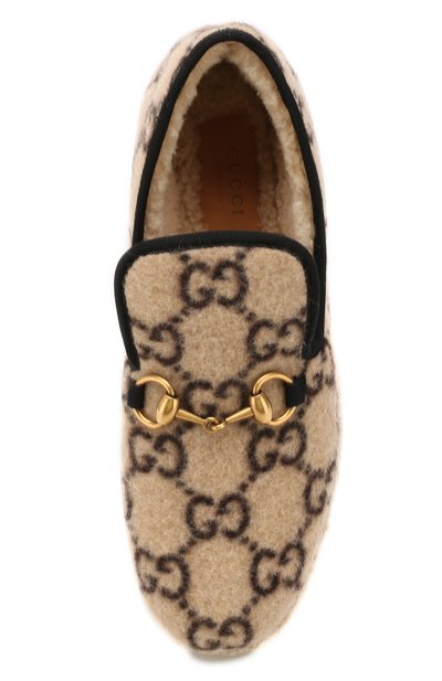 Текстильные лоферы fria GUCCI, арт. 575850/G3840, фото 5