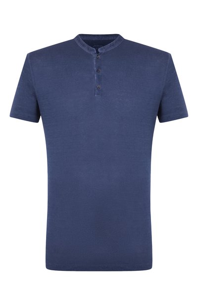 Мужская футболка-хенли изо льна и хлопка 120% LINO, арт. 32ALIM79AC/G308/S01