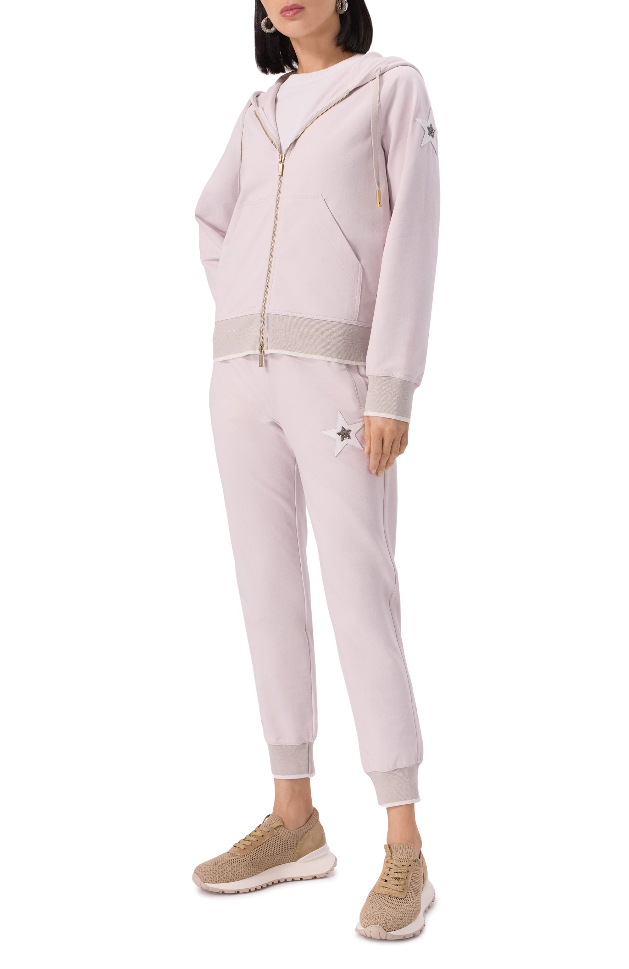 Хлопковая толстовка LORENA ANTONIAZZI, арт. FE06/9999, фото 2