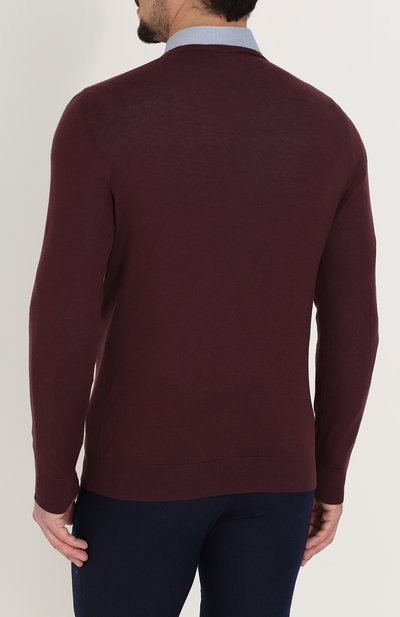 Кашемировый пуловер тонкой вязки LORO PIANA, арт. FAG1216, фото 4
