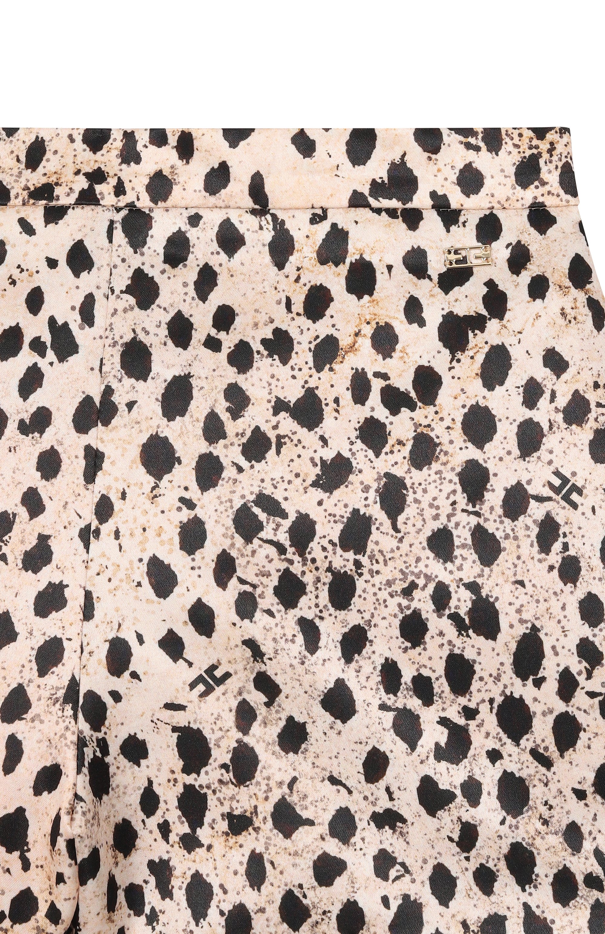 Шорты ELISABETTA FRANCHI LA MIA BAMBINA леопардового цвета по цене 19950 руб., арт. EFBE0860/RAE02_001, фото 3 Шорты ELISABETTA FRANCHI LA MIA BAMBINA, арт. EFBE0860/RAE02_001, фото 3