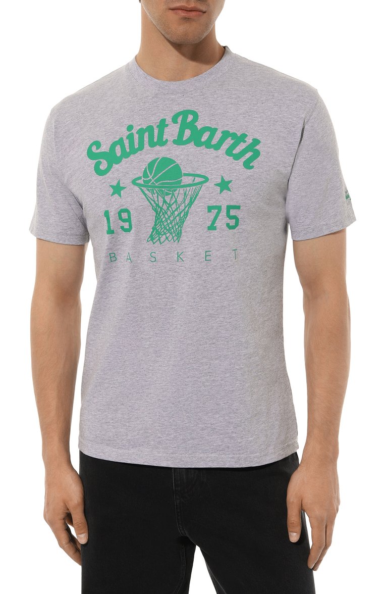 Хлопковая футболка MC2 SAINT BARTH, арт. STBM TSHIRT MAN/TSHM001/02203B, фото 1
