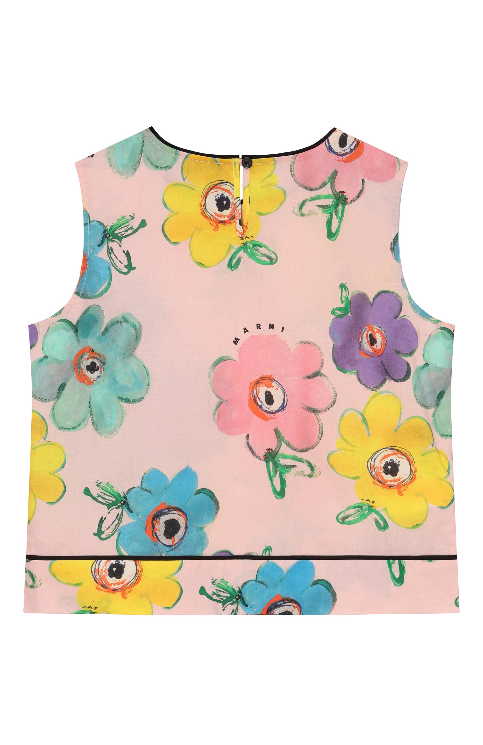 Хлопковый топ MARNI, арт. M01669/M00WC, фото 2
