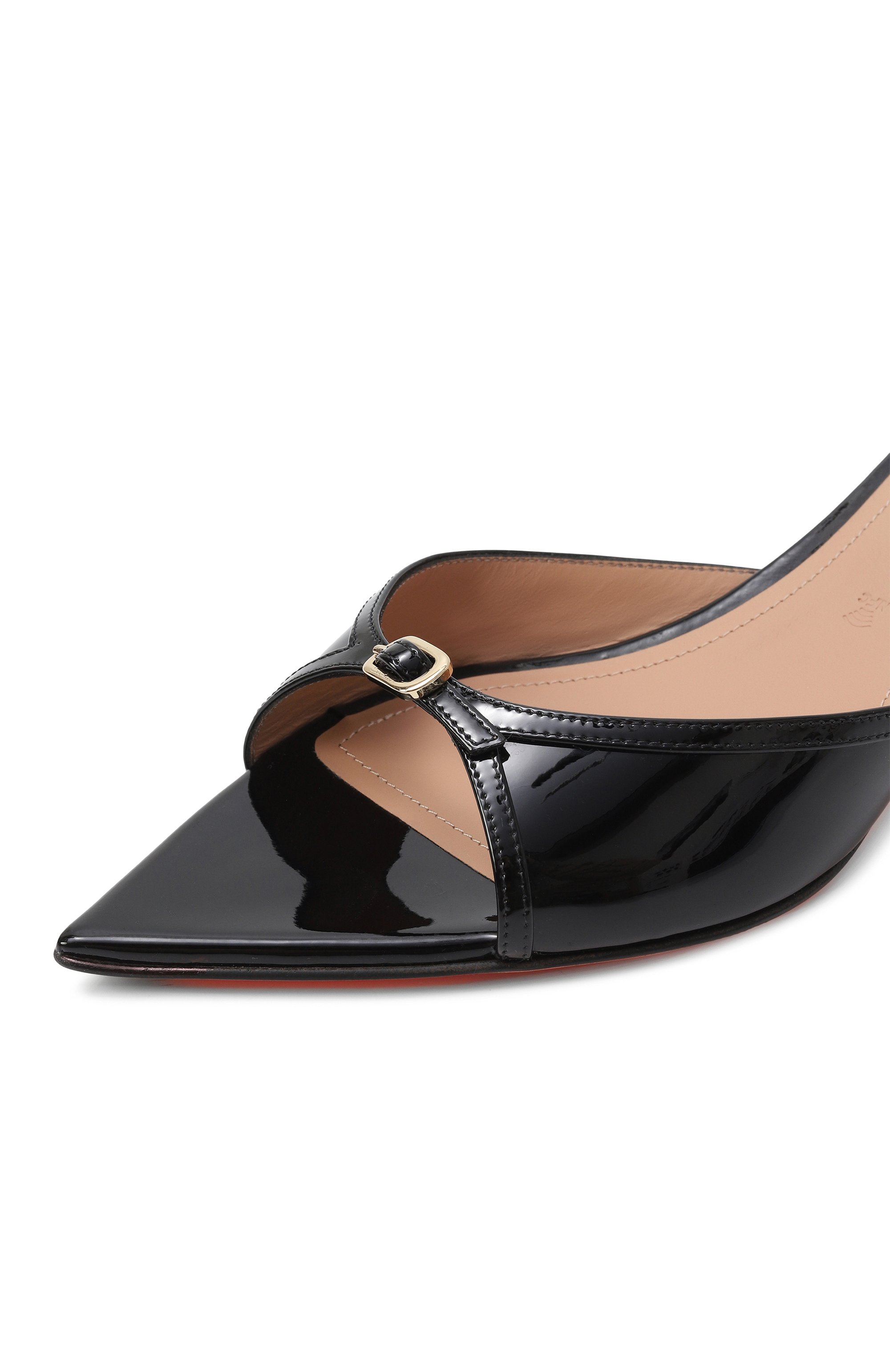 Лакированные мюли SANTONI, арт. WHTG71691HA2NVHD, фото 7