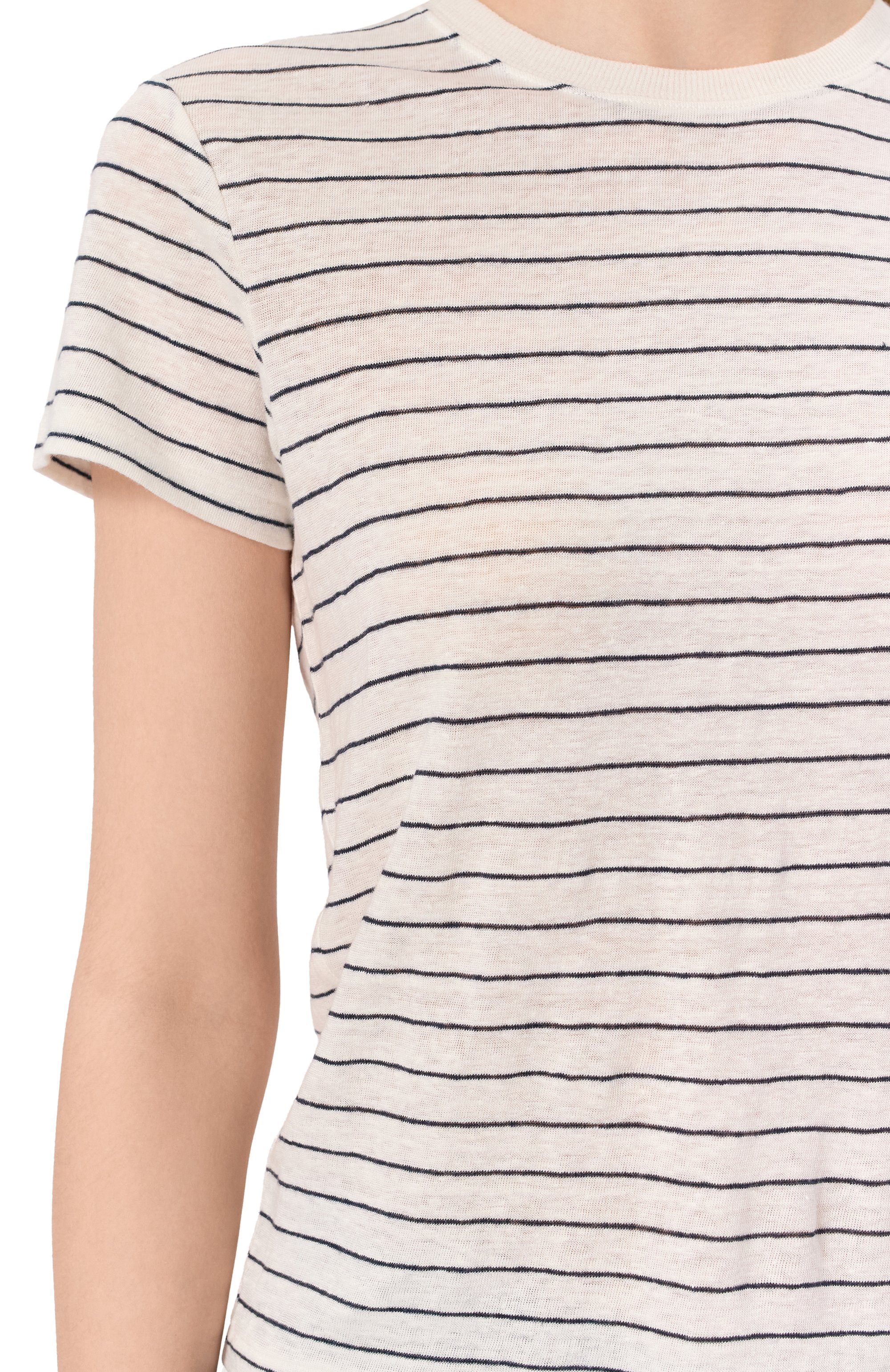 Льняная футболка FRAME DENIM, арт. WS25JTE008, фото 5