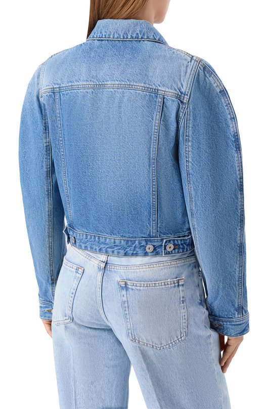 Джинсовая куртка Jacquemus 25HJAW00112/AD00038 Голубой  25HJAW00112/AD00038 Фото 4