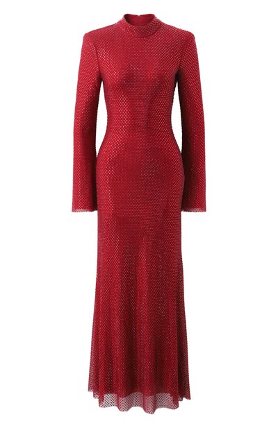 Женское платье с отделкой стразами SELF-PORTRAIT, арт. SC24-013M-R