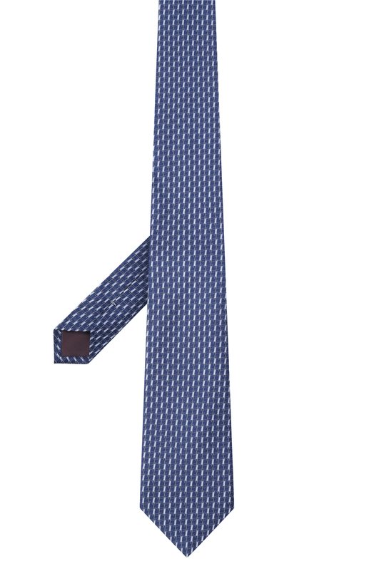 Шелковый галстук Canali 18/HJ04591 Синий  18/HJ04591 Фото 3
