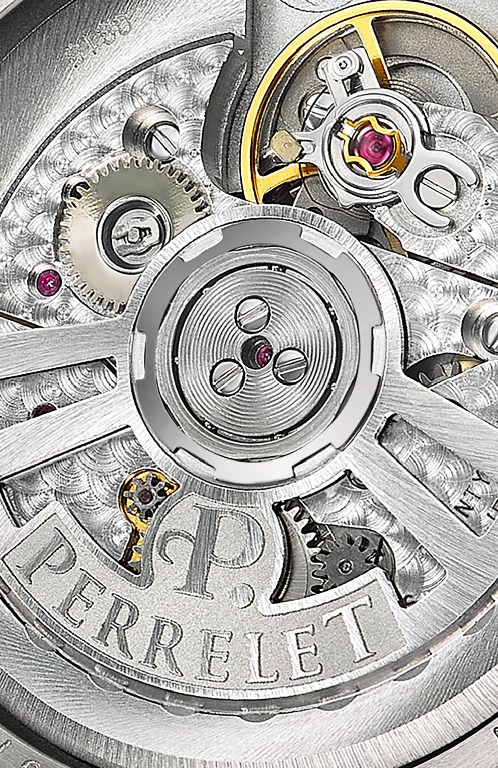 Часы turbine 41 full titanium red PERRELET, арт. A4066/1, фото 9