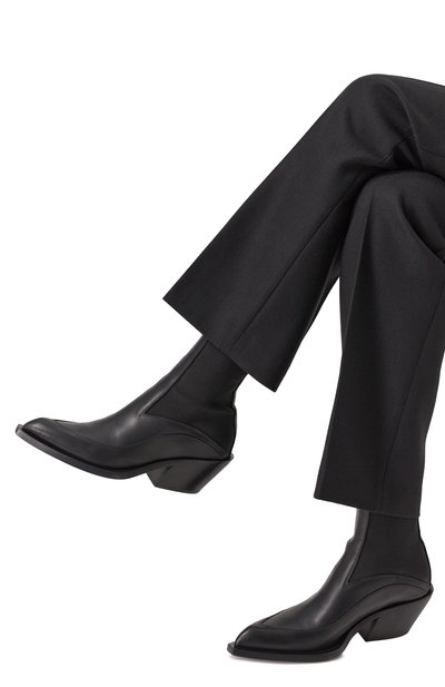 Кожаные ботильоны arlene MATTIA CAPEZZANI, арт. W222/VITELL0, фото 3