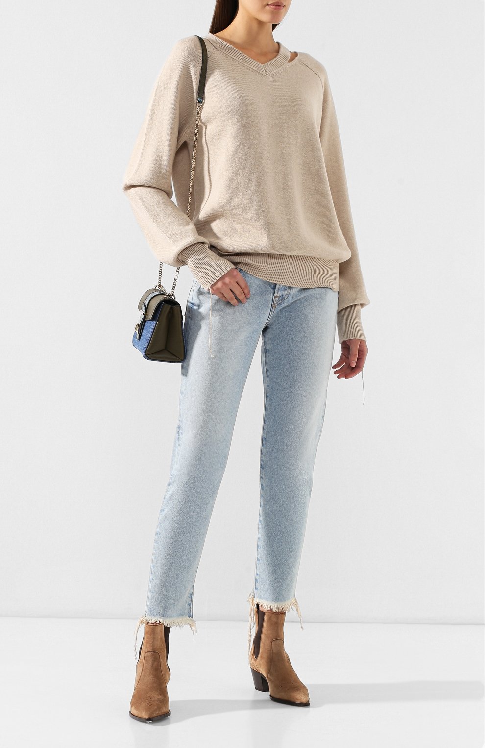 Пуловер из смеси хлопка и шерсти HELMUT LANG, арт. I10HW714, фото 2