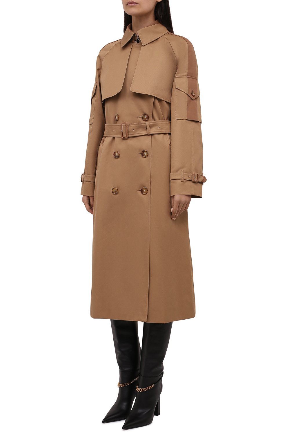 Хлопковый тренч sigwell BURBERRY, арт. 8044478, фото 3