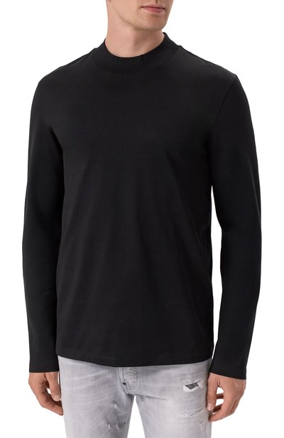 Хлопковый лонгслив HUGO, арт. 50544281, фото 3