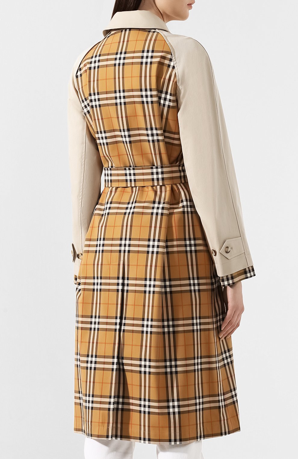 Хлопковый тренч car coat BURBERRY, арт. 8006174, фото 4