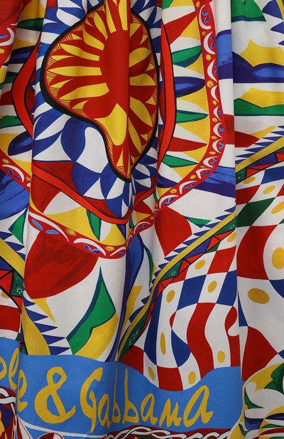 Хлопковый сарафан DOLCE & GABBANA, арт. L52DA6/G7J5F/8-14, фото 3