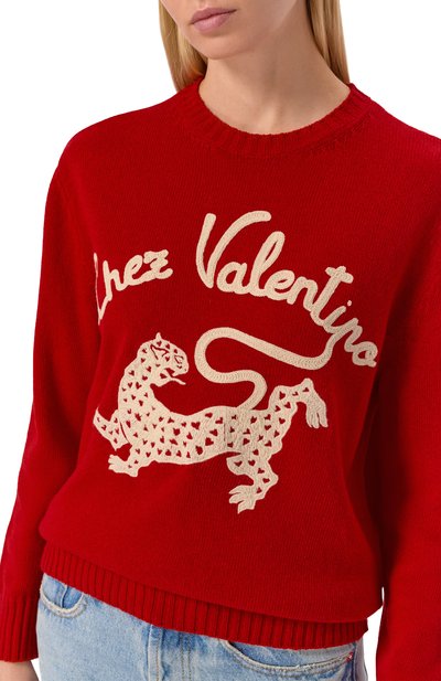 Шерстяной свитер VALENTINO, арт. 8B3KC72N/A5N, фото 5