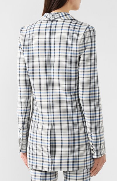 Хлопковый жакет OFF-WHITE серого цвета по цене 131500 руб., арт. 0WEF029S19D700449900, фото 4 Хлопковый жакет OFF-WHITE, арт. 0WEF029S19D700449900, фото 4