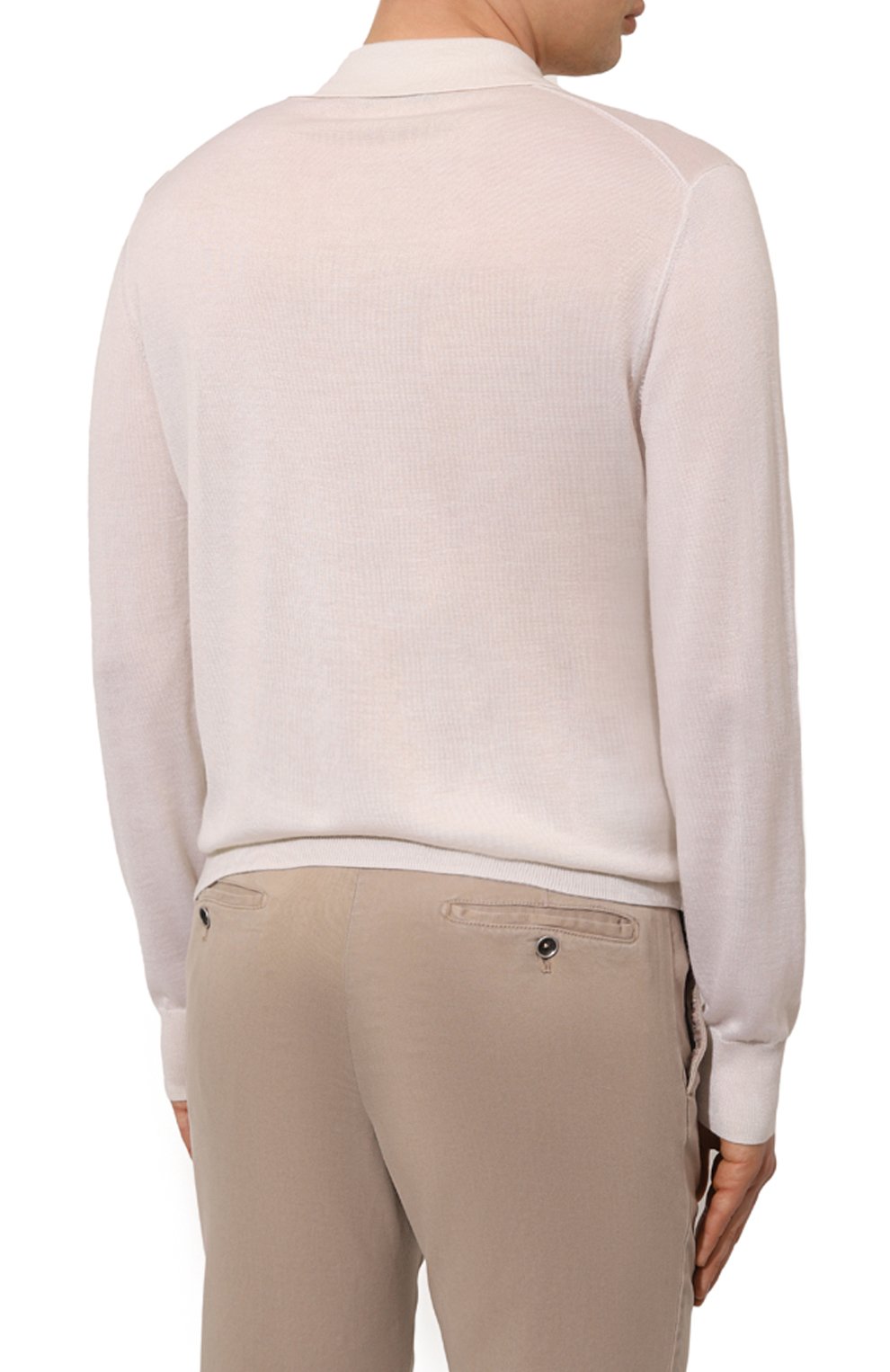 Поло из кашемира и шелка CORNELIANI, арт. 93M539-9325129, фото 4