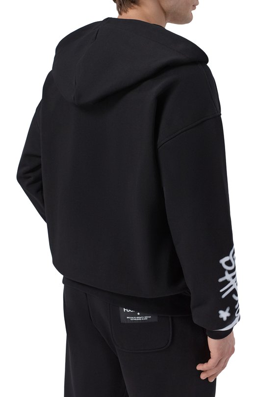 Хлопковая толстовка Comme des Fuckdown CFABM01943 Чёрный  CFABM01943 Фото 4