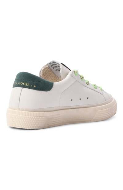 Кожаные кеды may GOLDEN GOOSE DELUXE BRAND, арт. GYF00496.F008670, фото 3