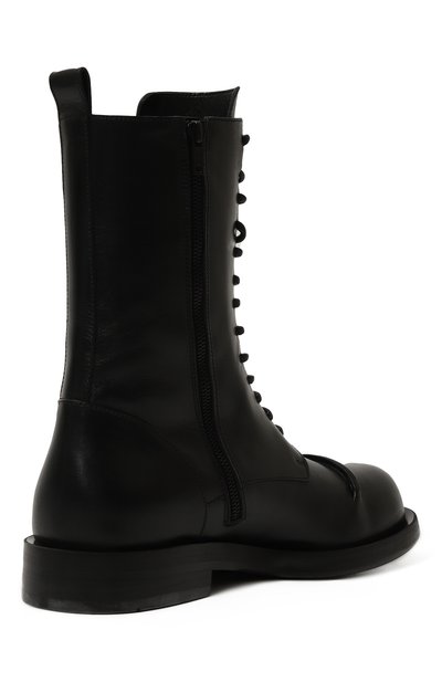 Кожаные ботинки gillian pintuck ANN DEMEULEMEESTER, арт. 2402-M-C15-LT049-099, фото 5