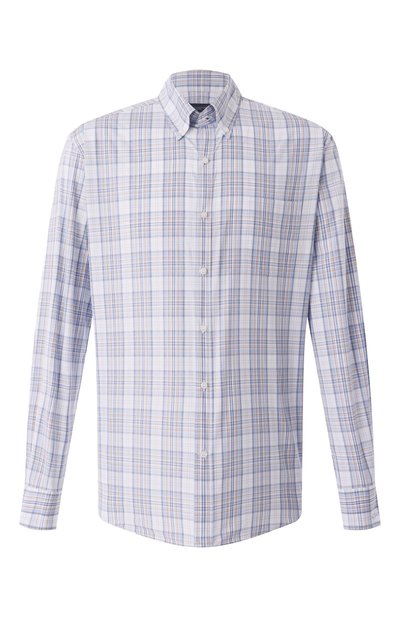 Мужская хлопковая рубашка PAUL&SHARK, арт. 25413130/45