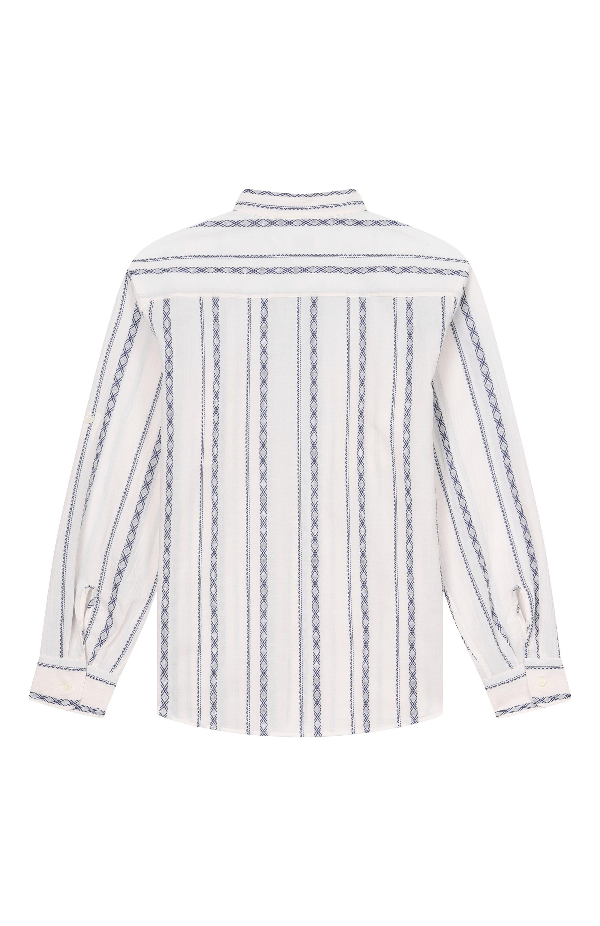 Хлопковая рубашка BRUNELLO CUCINELLI, арт. BA687C330B, фото 2