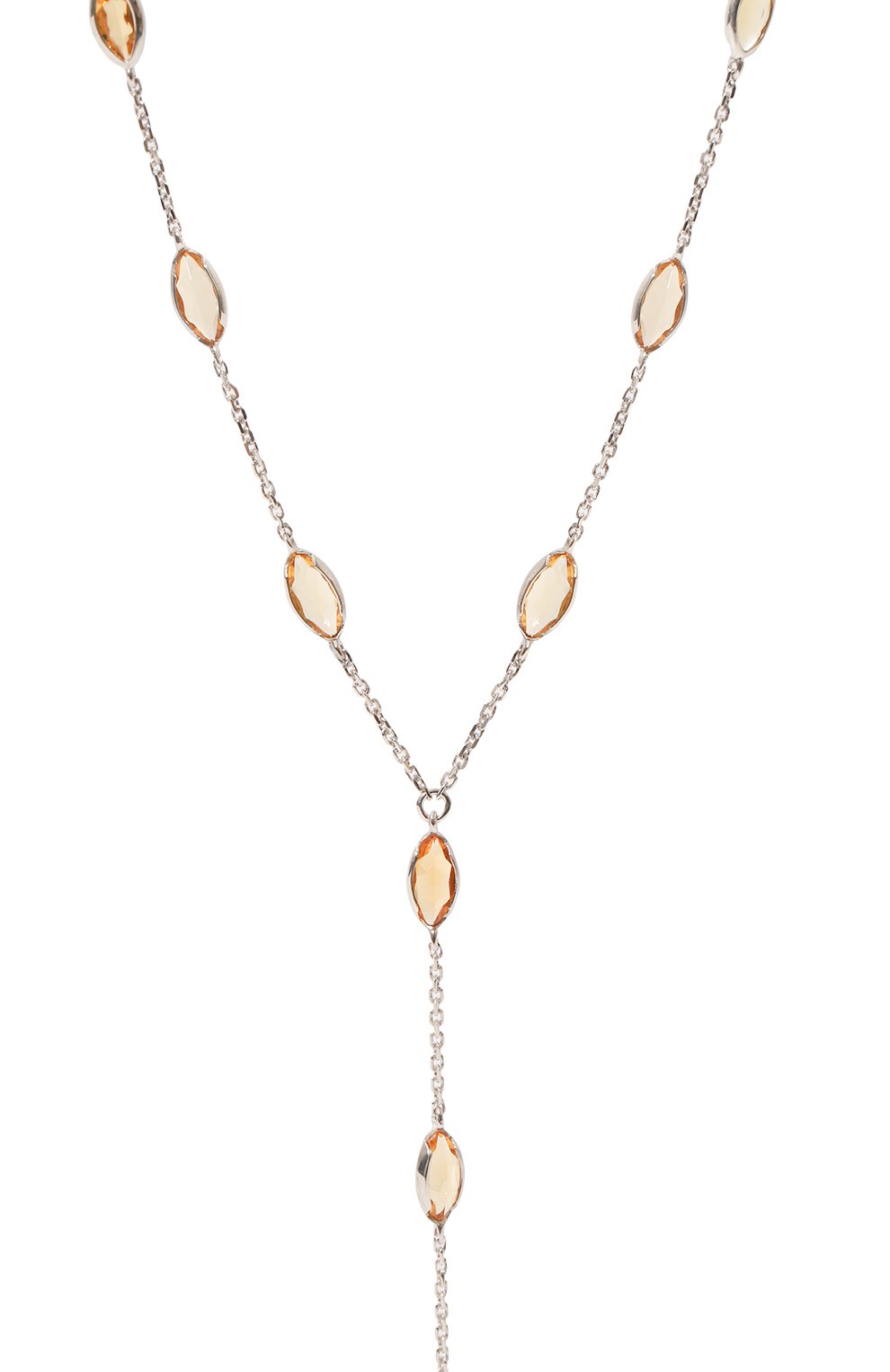 Цепочка-лариат с цитринами SECRETS JEWELRY, арт. ЦЛЦС00098, фото 3
