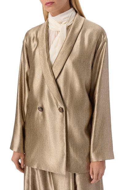Шелковый жакет GIORGIO ARMANI, арт. GW002825/TE20145, фото 3