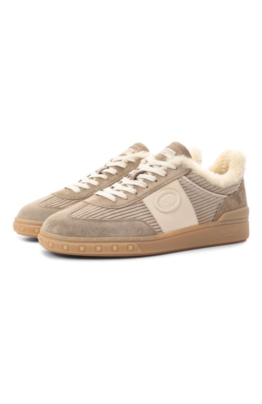 Комбинированные кеды Upvillage Valentino 7W2S0IL9/AJI Бежевый 7W2S0IL9/AJI